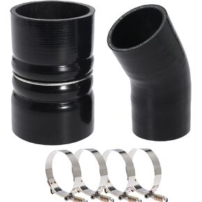 6.0 Hose Boot Kit For Ford F250 F350 6.0L Diesel Powerstroke 2003 2004 2005 2006 2007 with T Bolt Clamp