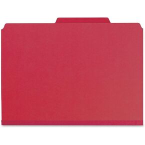 Smead Pressboard File Folder, 1/3-Cut Tab, 1" Expansion, Letter Size, Blue, 25 per Box (21530)