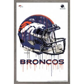 Trends International NFL Denver Broncos - Drip Helmet 20 Wall Poster in Kuwait