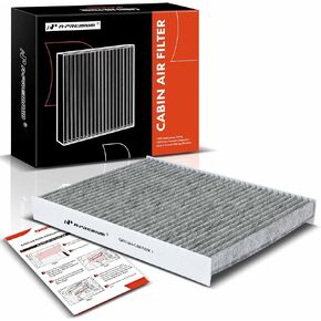 A-Premium Cabin Air Filter with Activated Carbon Compatible with Hyundai Santa Fe 2009-2011 & Kia Sorento 2011-2015, Replace# 971331U000