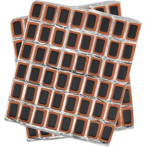 Bike Tire Patch 96PCS Rubber Square Bicycle Inner Tube Patches MTB Bike Cycling Tire Repair Kit