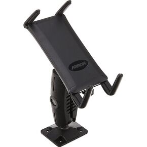 ARKON Mounts - Car Phone Holder | Secure Grip | Heavy Duty | Drill Base Car Phone Mount | Spring-loaded holder expands up to 7.25 inches | For iPhone, Samsung, Google, Nokia, and other Smartphones