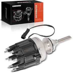 A-Premium Ignition Distributor with Cap and Rotor Compatible with Jeep Grand Cherokee, Grand Wagoneer & Dodge Ram 1500/2500/3500, Dakota, B150, B1500, B250, B2500, B350, B3500, D350, Ramcharger, W150