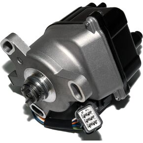 MAS Ignition Distributor w/Cap & Rotor Compatible with 1992-1995 Acura Integra 1.8L DOHC Non-Vtec Only Replacement for TD-55U TD46U 30100-PR4-A12 30100-P75-A02