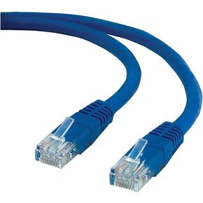 ستابلز 2093677 كابل شبكة إيثرنت بطول 14 قدم Cat5E أزرق in Kuwait