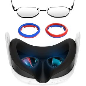 فاصل نظارات بإطار مغناطيسي VR لـ Oculus/Meta Quest 3، ملحقات حماية عدسة النظارات، حماية فاصل زجاجي ضد الخدوش لسماعات Oculus Quest 3 in Kuwait