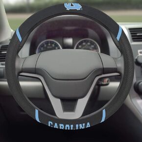FANMATS 14900 NCAA UNC University of North Carolina - Chapel Hill Tar Heels Polyester Steering Wheel Cover , 15"x15"