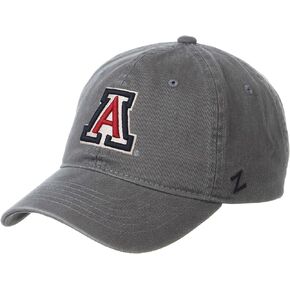 NCAA Arizona Wildcats Mens Adjustable Scholarship Hat Charcoal, Arizona Wildcats Charcoal, Adjustable, One size