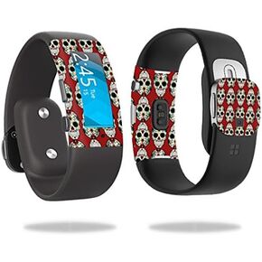 MightySkins Skin Compatible with Microsoft Band 2 Cover Skins Sticker Watch Sugar Skull