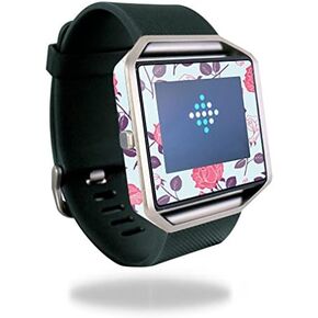 غلاف MightySkins متوافق مع ساعة Fitbit Blaze Cover Skins الملصقة ذات الأزهار العتيقة