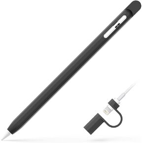 UPPERCASE Designs NimbleSleeve Premium Silicone Case Holder Protective Cover Sleeve Compatible with iPad Apple Pencil 1st Generation (Lavender)