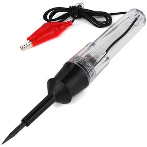 Car Test Pen, 6V-12V-24V Auto Electrical Circuit Test Pen Light Lamp Circuit Tester Detector Probe