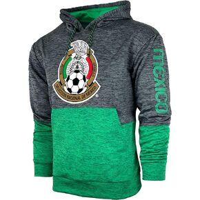 Icon Sports Men's FMF Mexico National Football Team Pullover Hoodie