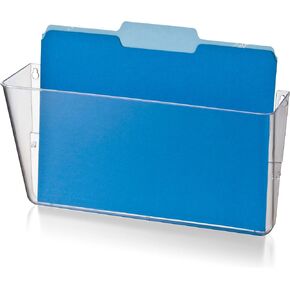 Officemate Wall File Letter Size, Clear (21434)