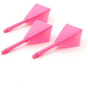ROST Integrated Dart Shaft and Flights Medium,Diamond Shape,Set of 3