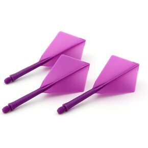 ROST Integrated Dart Shaft and Flights Medium,Diamond Shape,Set of 3