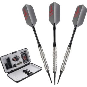 Viper V-Factor 90% Tungsten Soft Tip Darts with Storage/Travel Case