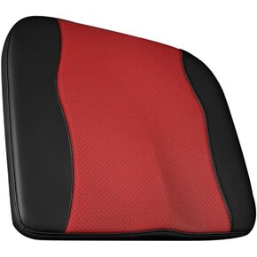 Car Seat Cushion Black Red Comfort Memory Foam Seat Cushion Cozy Seat Pad Sciatica Pillows Support Hip Tailbone Pain Relief for Office Chair Auto