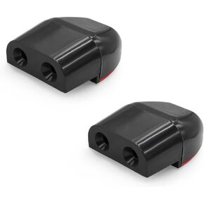 2Pack Car Deer Warning Whistle Devices, Deer Whistles for Car, Horns Sensor Alerts Gadgets for Avoids Collisions, Deer Warning Devices Animal Alert for Vehicles & Motorcycles (Black)
