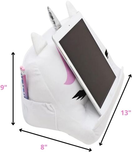 حامل وسادة حامل لجهاز IPad من القطيفة من CLUB LIBBY LU للفتيات، وحامل الكمبيوتر اللوحي للسفر والمنزل in Kuwait