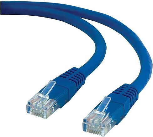STAPLES 2093677 14-Ft Cat5E Ethernet Networking Cable Blue in Kuwait