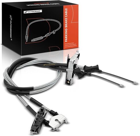 مجموعة كابل فرامل انتظار الجانب المتوسط ​​A-Premium متوافقة مع موديلات Ford: Focus 2000-2005 - استبدال # 1M5Z2A603AA in Saudi Arabia