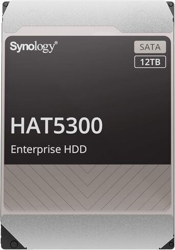 محرك الأقراص الصلبة Synology HAT5300-12T سعة 12 تيرابايت - داخلي 3.5 بوصة - SATA (SATA/600) in Kuwait