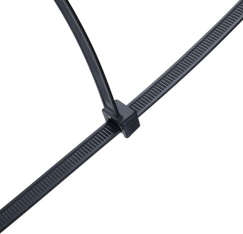 NORJIN 50 جهاز كمبيوتر شخصى 24 بوصة العلاقات البريدية الثقيلة، 175LBS العلاقات الأسلاك البلاستيكية قوية جدا، العلاقات كابل كبير اضافية طويلة التعادل يلتف مقاومة للأشعة فوق البنفسجية للاستخدام الصناعي المرآب في الهواء الطلق in Kuwait