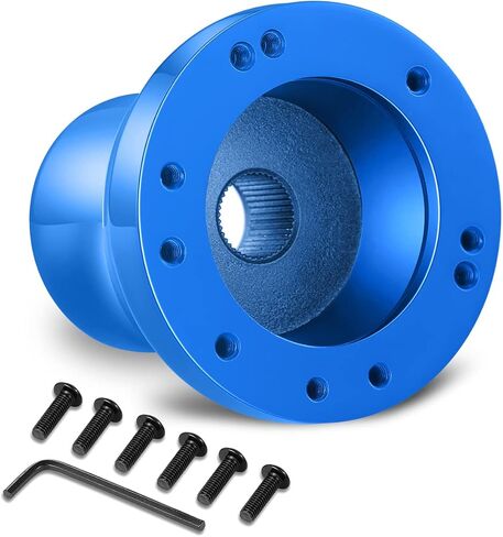 محول عجلة قيادة عربة الجولف لـ EZGO TXT/RXV، 5 أو 6 فتحات محول تثبيت عجلة القيادة EZGO، أزرق in Kuwait