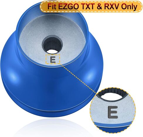 محول عجلة قيادة عربة الجولف لـ EZGO TXT/RXV، 5 أو 6 فتحات محول تثبيت عجلة القيادة EZGO، أزرق in Kuwait