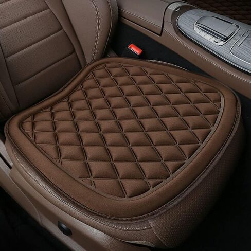 3D Decompression Car Seat Cushion Breathable and Comfortable Driver Seat Cushion Non-Slip Car Seat Pads for Car,Truck,SUV,Truck,Etc (Single piece, Coffee) in Saudi Arabia