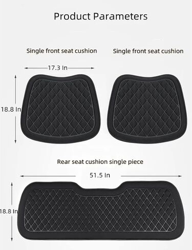 3D Decompression Car Seat Cushion Breathable and Comfortable Driver Seat Cushion Non-Slip Car Seat Pads for Car,Truck,SUV,Truck,Etc (Single piece, Coffee) in Saudi Arabia