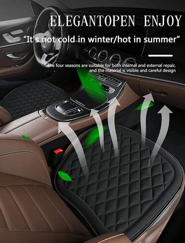 3D Decompression Car Seat Cushion Breathable and Comfortable Driver Seat Cushion Non-Slip Car Seat Pads for Car,Truck,SUV,Truck,Etc (Single piece, Coffee) in Saudi Arabia
