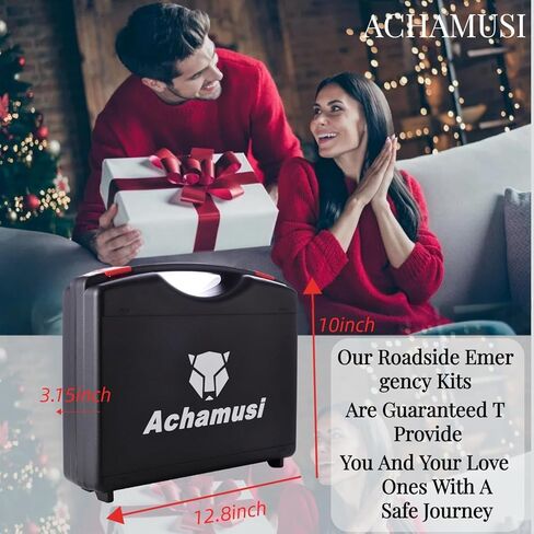 مجموعة أدوات السيارة للطوارئ على جانب الطريق، مجموعة أدوات أمان السيارة في حالات الطوارئ مع كابل توصيل، مثلث تحذير عاكس، إلخ in Kuwait