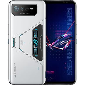 ASUS ROG Phone 6 Cell Phone, 6.78" FHD+ 2448x1080 165Hz, 6000mAh Battery, 50MP/13MP/5MP Triple Camera, 12MP Front, 16GB RAM, 512GB, 5G LTE Unlocked Dual SIM, Black, AI2201-16G512G-BK [US Version]