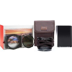 Kase K9 Slim 1.1mm Wolverine Shockproof 100mm Filter Entry Level Holder Kit 67mm 72mm 77mm 82mm Optical Glass ND64 Soft Grad 0.9 Magnetic CPL 100