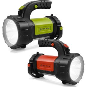 AlpsWolf Flashlights Rechargeable, LED Camping Lantern with 800LM, 3600 Capacity Battery Powered, Portable Bright Camping Light for Emergency, Outdoor Hiking, Power Outages