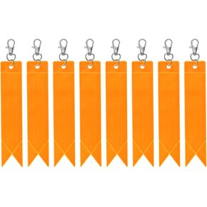 PATIKIL Safety Reflector Reflector Tag Pendant Reflective Safety Keychain Gear with Clips