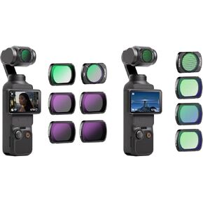 NEEWER Magnetic ND CPL UV Filter Set and Magnetic Effect Filter Set Compatible with DJI OSMO Pocket 3 Creator Combo