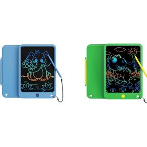 LCD Writing Tablet 10 Inch for Kids（Navy+Green）