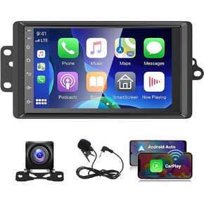 Car Stereo Radio for 2003 2004 2005 2006 Chevrolet Chevy Silverado Tahoe GMC Sierra Yukon, 7 IPS Touch Screen Car Radio Android 13 Wireless CarPlay/Android Auto GPS,Backup Camera/DSP/SWC, 2G+32G