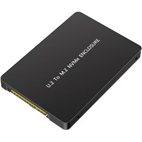 New Version M.2(NGFF) NVMe SSD to U.2 (SFF-8639) 2.5" SSD Adapter , Convert M.2 NVMe SSD to U.2 not for SATA, Black
