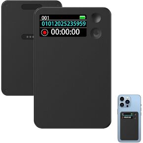 AI Voice Recorder, No Fee Transcribe & Summarize by ChatGPT, Digital Recorder Device with Playback for Lectures, Meetings, Calls, Support 107 Languages, 64GB Memory, APP Control (Silver Gray, 64GB)