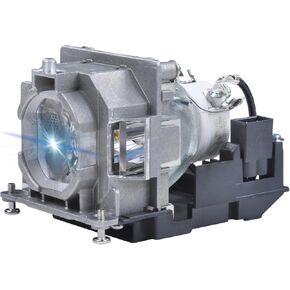 لمبة المصباح NSHA280W الأصلية من AWO لـ 23040049/22040001 مع مبيت لـ Eiki EK-300U، EK-301W، EK-302X، EK-303U، EK-305U، EK-306U، EK-310W، LC-WBS500، LC-XBS500