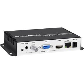 H.265 H.264 IP Video Streaming NDI Decoder for decoding NDI SRT RTSP HTTPS to HDMI Converter Support NDI | HX NDI | HX2