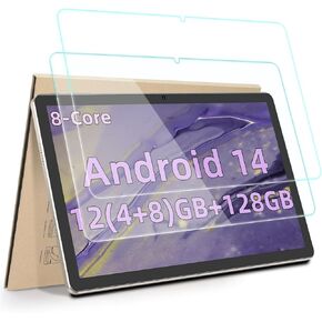 2-Pack Screen Protector Compatible with plimpton P70 Tablet 10.1", [HD Clarity] [9 Hardness] [Anti-Scratch] Tempered Glass Replacement for plimpton Plimpad P70 Android 14 Tablet