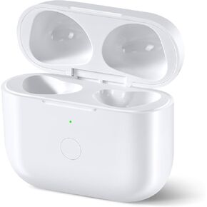 Wireless Charging Case Compatible with AirPod 4th Generation, Air Pod 4 Case Replacement with Bluetooth Pairing Sync Button, No Earbuds
