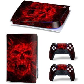 Skin Sticker Vinyl Decal Cover Wrap for PS5 Digital Console and Wireless Controller