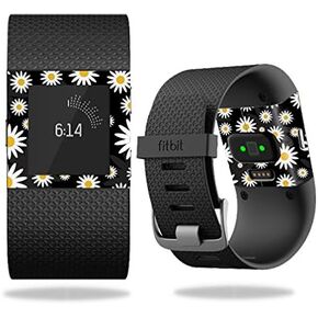 MightySkins Skin Compatible with Fitbit Surge Cover Skins Sticker Watch Daisies