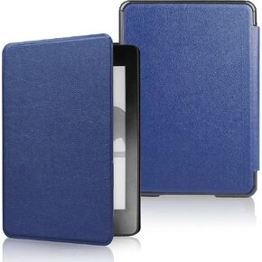 BASEMALL Case for All-New 7" Kindle Paperwhite (12th Generation-2024) and Kindle Colorsoft Signature Edition 2024, Lightweight Shell Cover with Auto Wake/Sleep for Kindle Paperwhite 2024 (Green)
